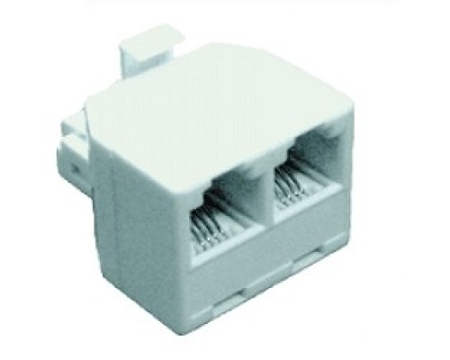 [Переходник] Rexant (03-0102) Двойник компьютерный UTP RJ-45(8P8C) (штекер - 2 гнезда)