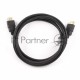 Кабель HDMI Cablexpert CC-HDMI4-0.5M, 19M/19M, v2.0, медь, позол.разъемы, экран, 0.5м, черный, пак