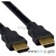 Кабель HDMI Cablexpert CC-HDMI4F-10, 19M/19M, v2.0, медь, позол.разъемы, экран, плоский кабель, 3м, черный, пакет