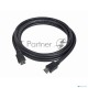 Кабель HDMI Cablexpert CC-HDMI4-20M, 19M/19M, v2.0, медь, позол.разъемы, экран, 20м, черный, пакет