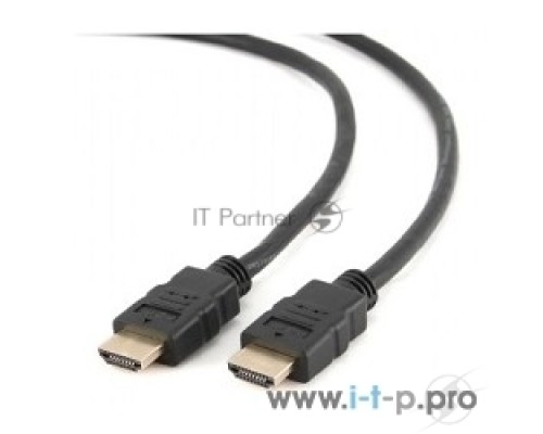 Кабель HDMI Cablexpert CC-HDMI4-1M, 19M/19M, v2.0, медь, позол.разъемы, экран, 1м, черный, пакет Кабель HDMI Cablexpert CC-HDMI4-1M, 19M/19M, v2.0, медь, позол.разъемы, экран, 1м, черный, пакет
