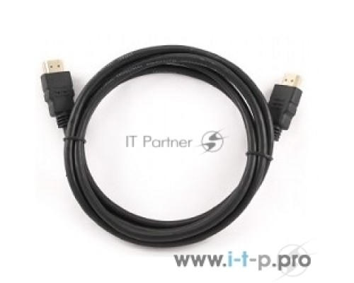 Кабель HDMI Cablexpert CC-HDMI4-1M, 19M/19M, v2.0, медь, позол.разъемы, экран, 1м, черный, пакет Кабель HDMI Cablexpert CC-HDMI4-1M, 19M/19M, v2.0, медь, позол.разъемы, экран, 1м, черный, пакет
