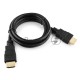 Кабель HDMI Cablexpert CC-HDMI4-1M, 19M/19M, v2.0, медь, позол.разъемы, экран, 1м, черный, пакет