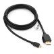 Кабель HDMI-microHDMI Cablexpert CC-HDMID-6, 19M/19M, v2.0, медь, позол.разъемы, экран, 1.8м, черный, пакет