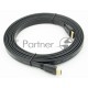 Кабель HDMI 3м SIEMAX FLAT 19M - 19M плоский, черный