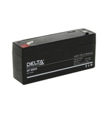 Delta DT 6033 (3,3 А\ч, 6В) свинцово- кислотный аккумулятор  