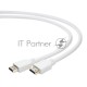 Кабель HDMI Cablexpert CC-HDMI4-W-6, 19M/19M, v2.0, медь, позол.разъемы, экран, 1.8м, белый, пакет