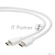 Кабель HDMI Cablexpert CC-HDMI4-W-6, 19M/19M, v2.0, медь, позол.разъемы, экран, 1.8м, белый, пакет