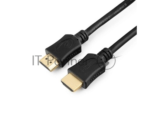 Кабель HDMI Cablexpert CC-HDMI4L-6, 19M/19M, v2.0, серия Light, позол.разъемы, экран, 1.8м, черный, пакет