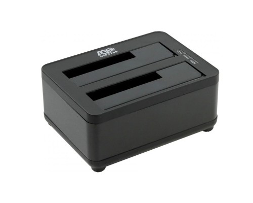 [Контейнер для HDD] AgeStar 3UBT8 black Док-станция для HDD AgeStar 3UBT8 SATA III пластик/алюминий черный 2.5