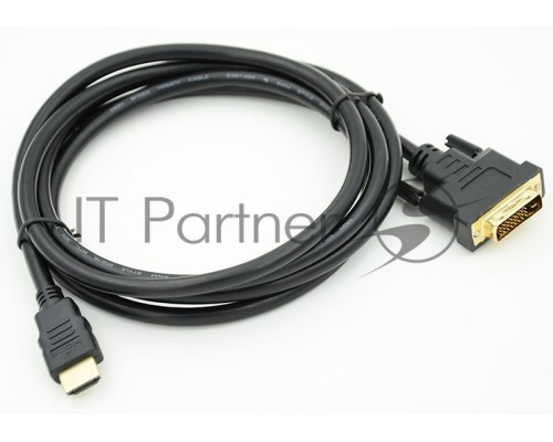Кабель видео Behpex HDMI (m)/DVI-D (Dual Link) (m) 2м. черный