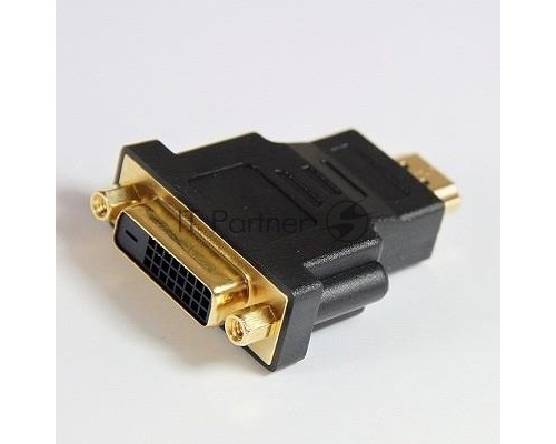 Переходник HDMI/DVI-D 19M/25F  VCOM позолоченные контакты, VAD7819