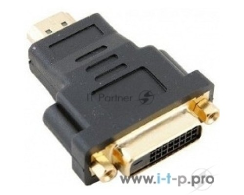 Переходник HDMI/DVI-D 19M/25F  VCOM позолоченные контакты, VAD7819