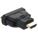 Переходник HDMI/DVI-D 19M/25F  VCOM позолоченные контакты, VAD7819