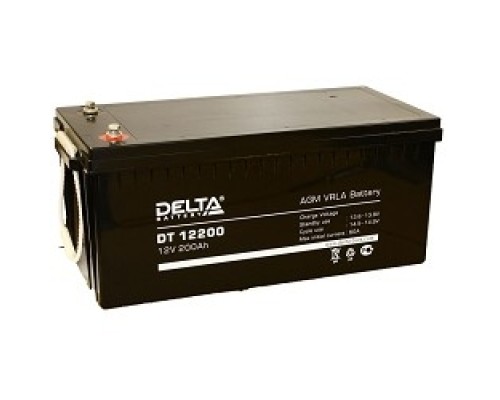 [батареи] Delta DT 12200 (200 Ач, 12В) свинцово- кислотный аккумулятор  