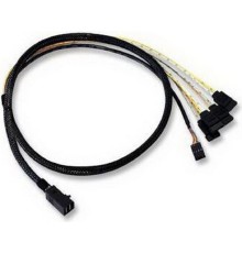 LSI ACD-SFF8643-SATASB-10M  Кабель , INT SFF8643-to-4*SATA+SB ( HDmSAS -to- 4*SATA+SideBand internal cable) 100cm[6705050100]