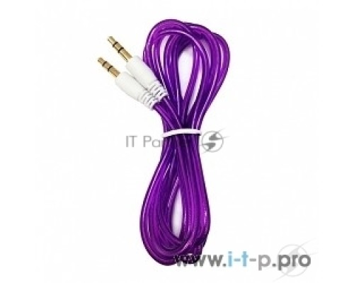 Кабель Кабель аудио CBR 3.5 jack Super Link / Human Friends  (Shine) Purple, 1,5 м.