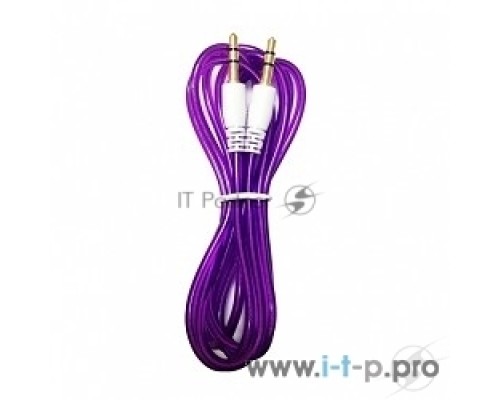 Кабель Кабель аудио CBR 3.5 jack Super Link / Human Friends  (Shine) Purple, 1,5 м.