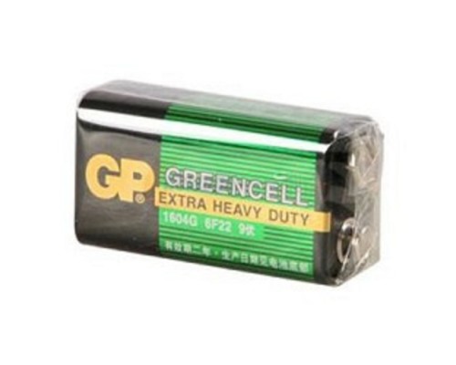 [Батарейки ] GP 1604G-B 10/500 (GLF-S1) {02794} (1 шт. в уп-ке) крона