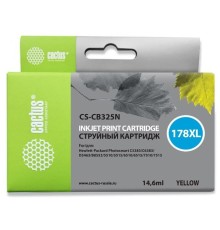 Cactus CB325 (CS-CB325N(CS-CB325)) Картридж №178XL для HP PS B8553/C5383/C6383/D5463 (жёлтый) 