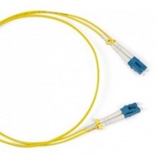 Hyperline FC-S2-9-LC/­UR-LC/­UR-H-2M-LSZH-YL Патч-корд волоконно-оптический (шнур) SM 9/­125 (OS2), LC/­UPC-LC/­UPC, simplex, LSZH, 2 м
