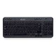 Клавиатура Logitech K360 черный USB беспроводная Multimedia