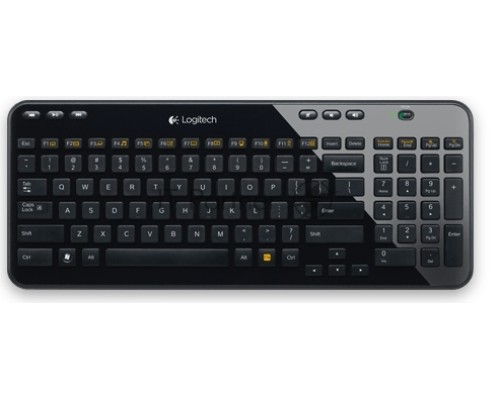 Клавиатура Logitech K360 черный USB беспроводная Multimedia