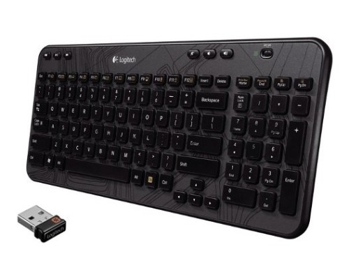 Клавиатура Logitech K360 черный USB беспроводная Multimedia