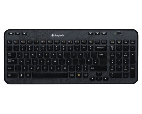 Клавиатура Logitech K360 черный USB беспроводная Multimedia