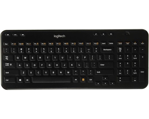 Клавиатура Logitech K360 черный USB беспроводная Multimedia