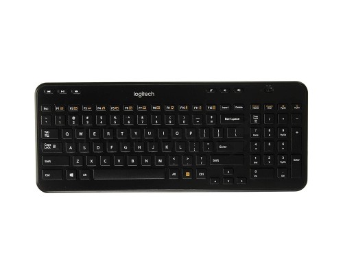 Клавиатура Logitech K360 черный USB беспроводная Multimedia