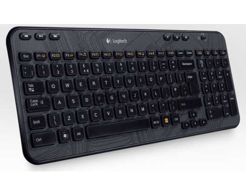 Клавиатура Logitech K360 черный USB беспроводная Multimedia