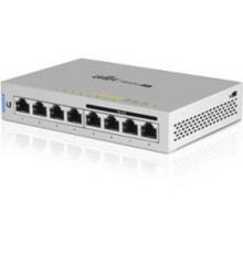 UBIQUITI US-8-60W Коммутатор PoE 8х Gigabit RJ45, 802.3af