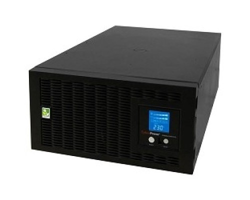 [ИБП] ИБП CyberPower PR6000ELCDRTXL5U {Line-Interactive, 6000VA/4500W стойка/на пол, USB/RS-232/Dry/EPO/SNMPslot/RJ11/45/ВБМ (8 IEC С13, 2 IEC C19, 1 клеммная колодка), 12В/9 Ач х 16}