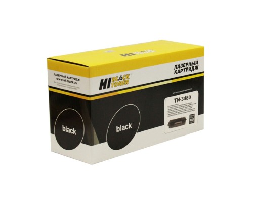 [Расходные материалы] Hi-Black TN-3480 Тонер-картридж для  Brother HL-L5000D/5100DN/5200DW, 8K