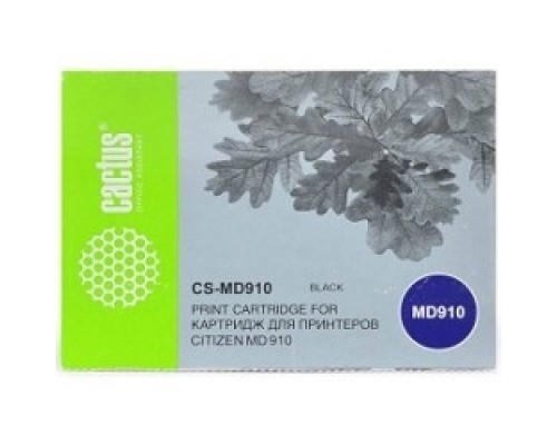 [Расходные материалы] CACTUS MD910 Картридж ленточный CS-MD910 черный для Citizen MD-910