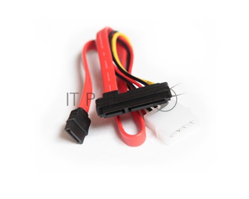 Кабель Gembird Кабель Serial ATA интерфейсный (48см) и силовой (15см) CC-SATA-C1