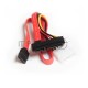 Кабель Gembird Кабель Serial ATA интерфейсный (48см) и силовой (15см) CC-SATA-C1