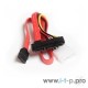 Кабель Gembird Кабель Serial ATA интерфейсный (48см) и силовой (15см) CC-SATA-C1