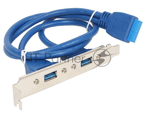 Кабель Gembird Планка в сист блок   2xUSB 3.0/20pin мат.платы (CC-USB3-RECEPTACLE )