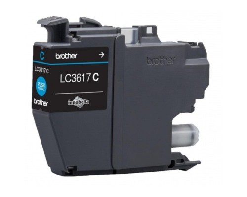 [Расходные материалы] Brother LC-3617C Картридж, Cyan MFCJ3530/3930, Cyan, (550стр)(LC3617C)