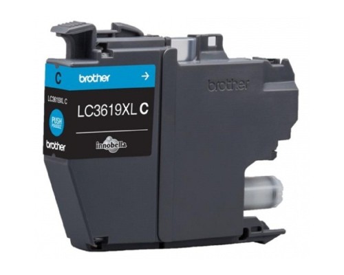 [Расходные материалы] Brother LC-3619XLC Картридж, Cyan MFCJ3530/3930, Cyan, (1500стр)(LC3619XLC)