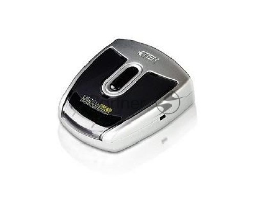 Переключатель Switch Aten 2 устройства USB, 2> 1 устройства, с 1 шнуром A>B Male, (USB 2.0) (US221A-A7)