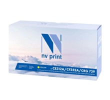 NVPrint CE312A/CF352A/Canon 729 Картридж для HP LaserJet Color Pro 100 M175a/M175nw/CP1025/CP1025nw/M176n/M177fw/Canon i-SENSYS LBP7010C/LBP7018C Yellow (1000k)