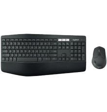 920-008232 Logitech Клавиатура + мышь MK850 Perfomance Black USB оригинальная заводская гравировка RU/LAT