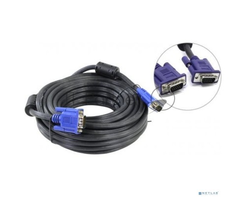 Кабель AOpen <ACG341AD-10M> монитор-SVGA card (15M-15M) 10м 2 фильтра