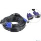 Кабель AOpen <ACG341AD-10M> монитор-SVGA card (15M-15M) 10м 2 фильтра