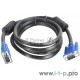 Кабель VGA 1.8м Aopen/Qust (ACG341AD-1.8M) Кабель монитор-SVGA card 15M-15M 1,8m 2 фильтра 6938510840929