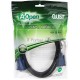 Кабель VGA 1.8м Aopen/Qust (ACG341AD-1.8M) Кабель монитор-SVGA card 15M-15M 1,8m 2 фильтра 6938510840929