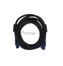 Кабель VCOM VVG6460-5MO удлинительный Монитор-SVGA card (15M-15F) 5m, 2 фильтра